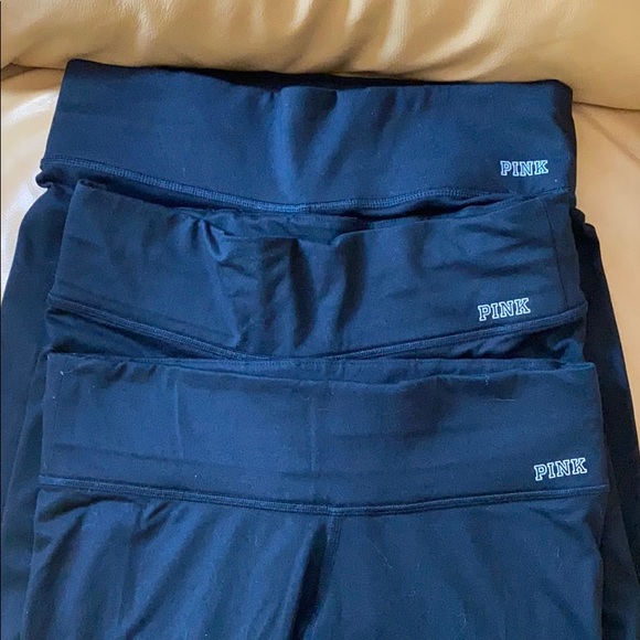 PINK Victoria's Secret Pants - Three pairs/Pink leggings